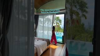 The most luxury hotel in Thailand? #thailand #luxury #luxuryhotel #luxurytravel
