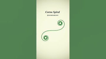 Cornu Spiral 🇧🇷 #maths #physics #science #education