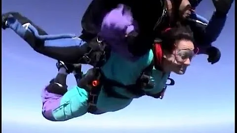 Debbie Jumps at Skydive City