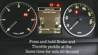 Reset Service Required indicator on 2010 LR4