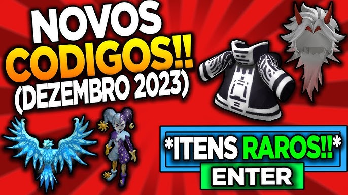 TODOS NOVOS CODIGOS DO ROBLOX!! (NOVOS CODIGOS PROMOCIONAIS) PROMO CODES  ABRIL 2023 no ROBLOX!! -BRZ 