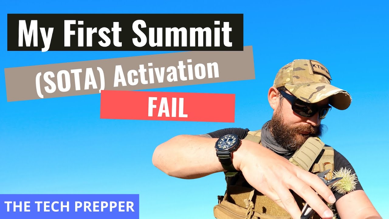 My First Summit (SOTA) Activation Fail - Elephant Mountain