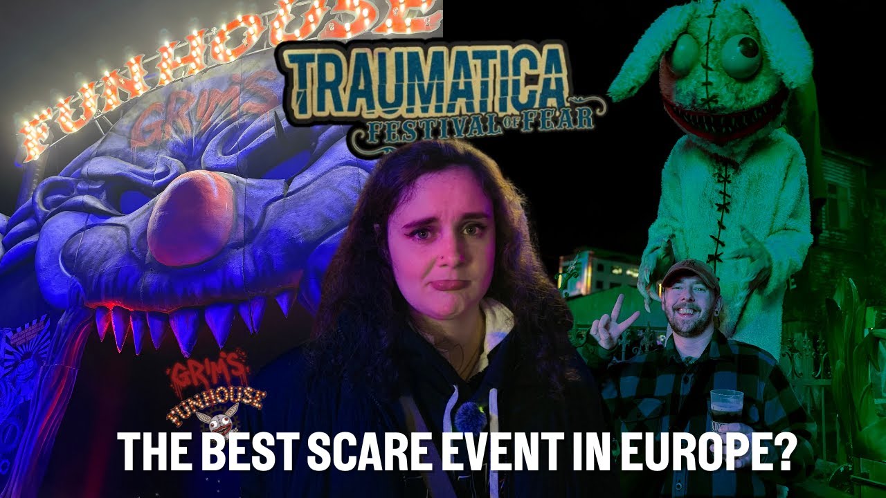 INSANE SCARE EVENT - TRAUMATICA Europa Park Vlog October 2025