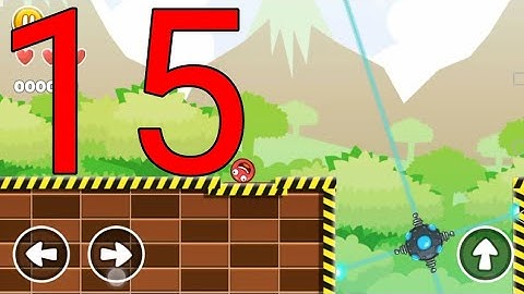 Red Ball Adventure Level 15 Android Walkthrough New Ball Bounce Games