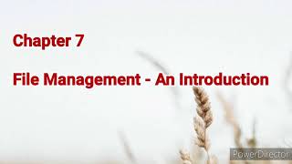 Computer Class 2 File management- An introduction Module 6