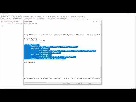 Python Syntax Practical