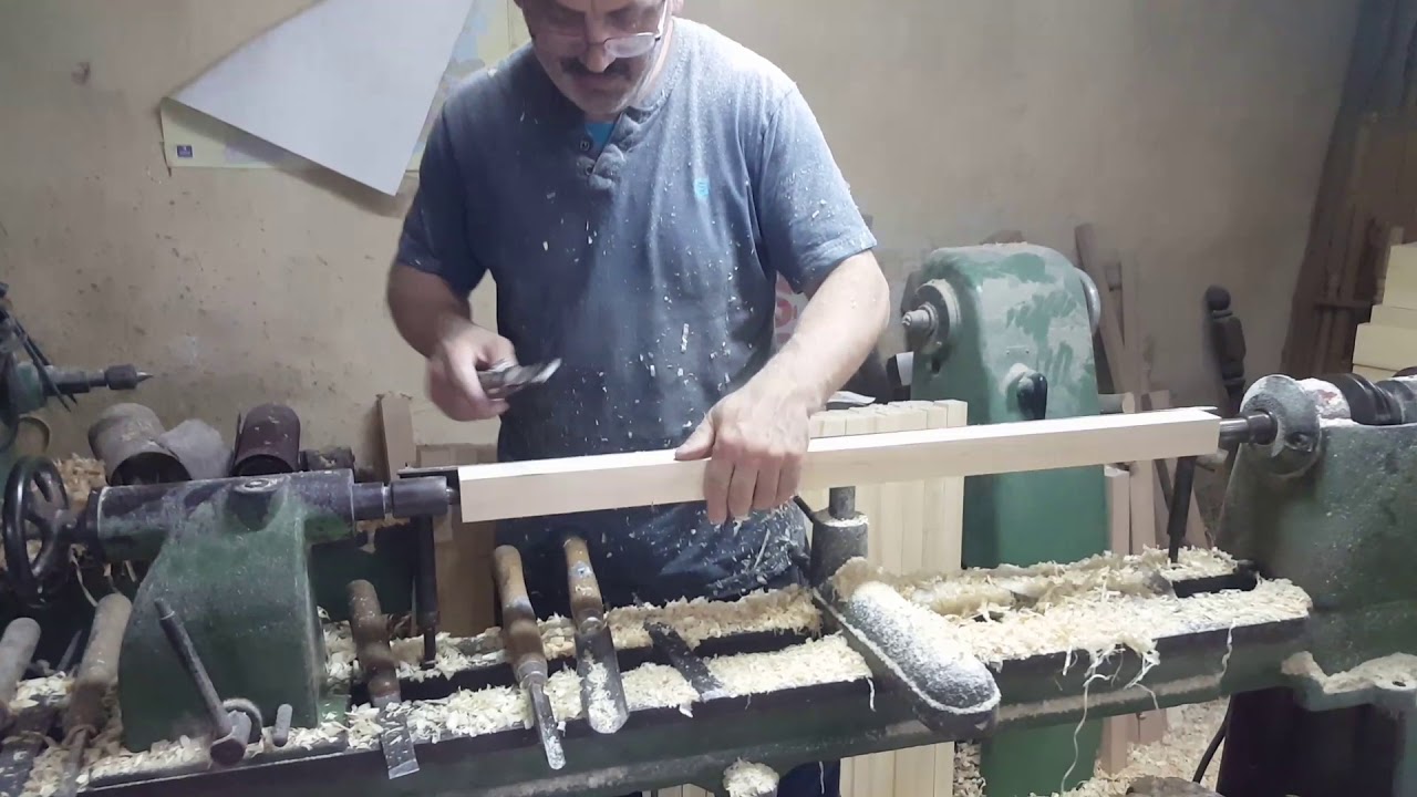 Ağaç torna sanatı model 2