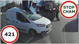 Stop Cham #421 - Niebezpieczne i chamskie sytuacje na drogach