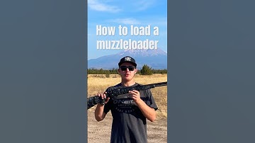 How to load a muzzleloader #deerhunting