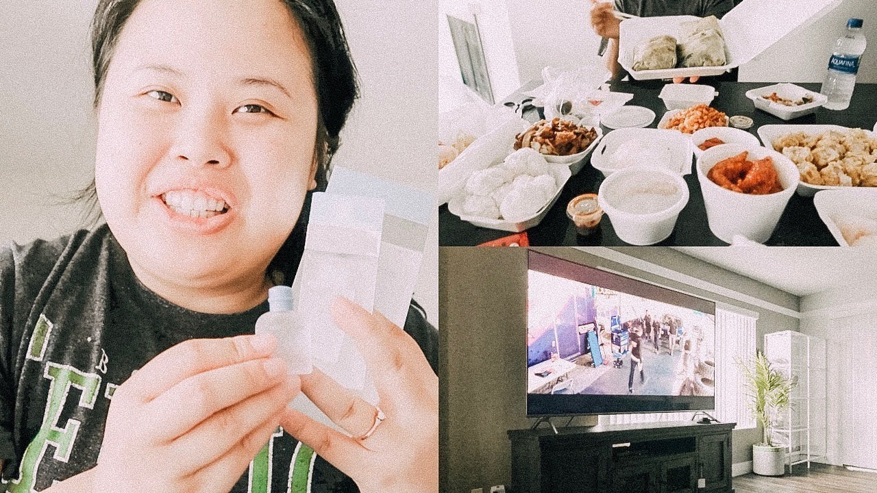 FIRST TIME COOKING IN OUR KITCHEN! HOME UPDATE. - YouTube