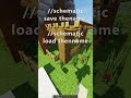 Minecraft WorldEdit &amp; WorldGuard Tutorial #minecraft #minecrafttutorial #worldedit #shorts