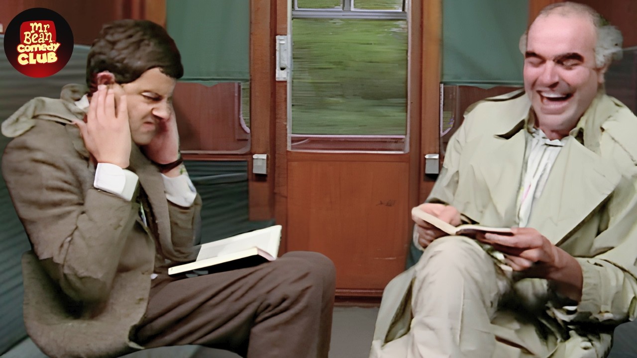 ⁣Mr. Bean vs. The Crazy Laughing Man On The Train! | Mr. Bean Rides Again Full Episode