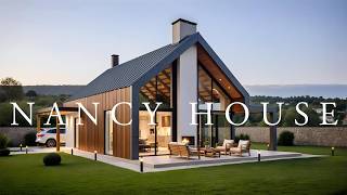 Built a Family Home in Poland in 2 Months! (DEEPBLUE Light Steel Frame House Tour)
