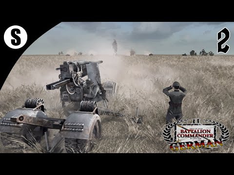 Прохождение Men of War: Assault Squad 2 | German Battalion | ( The Open Advance ) #2