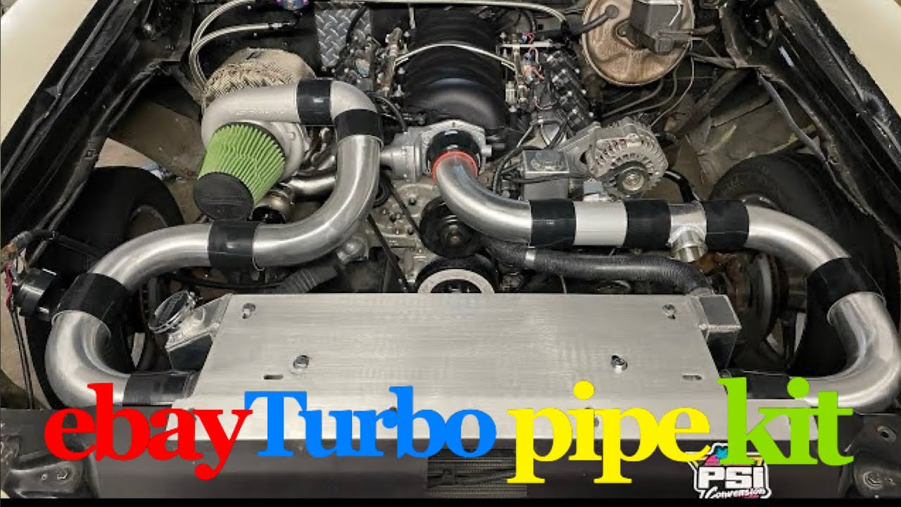 Ebay 3 inch cold side pipe/tube kit for my 1972 Monte Carlo turbo