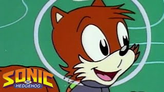 The Adventures of Sonic The Hedgehog: The Little Merhog | Classic Cartoons For Kids