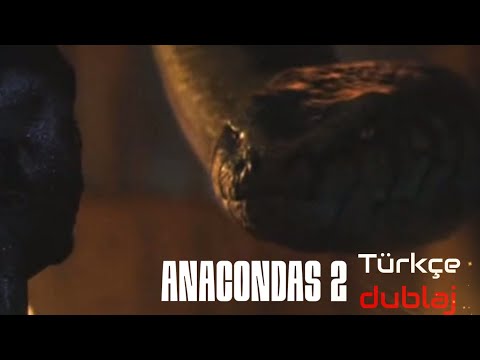 Anacondas 2 yılan insanı yeme sahnesi