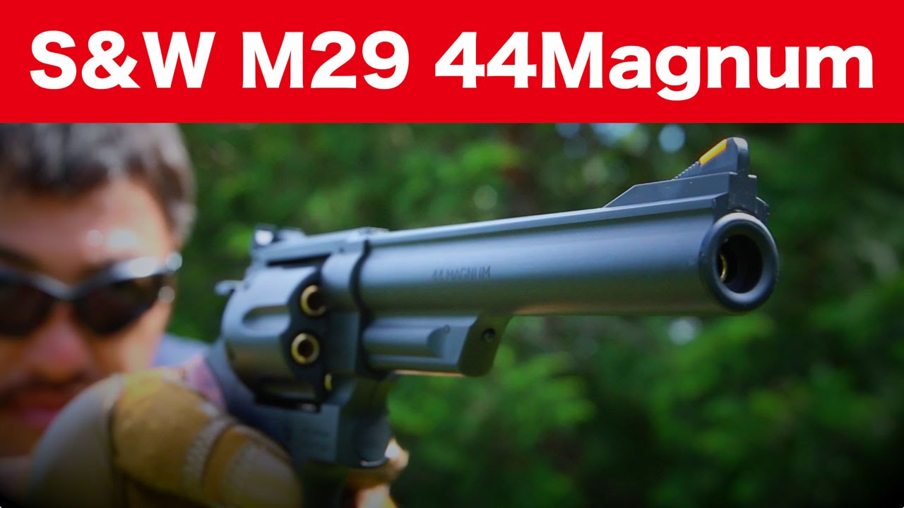クラウン M29 44マグナム ガスガンをレビュー 78 Youtube