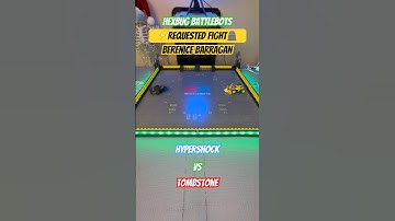 ⚡️Requested Fight🪦  Tombstone vs Hypershock  #hexbugbattlebots #hexbugvideos #battlebots #channel