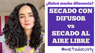 ✨¿CUÁL ES LA MEJOR MANERA DE SECAR TUS RIZOS: AIRE LIBRE O DIFUSOR? ✨ # metodocurly - YouTube