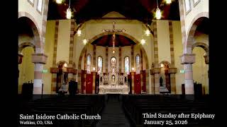 Third Sunday after Epiphany, January 25, 2026