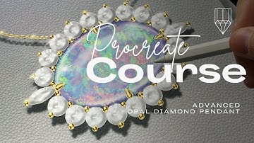 PROCREATE - OPAL DRAWING