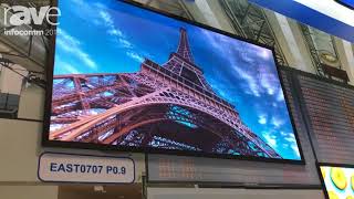 InfoComm 2018: Everlight Americas Inc Presents EAST0707 P0.9 LED Display
