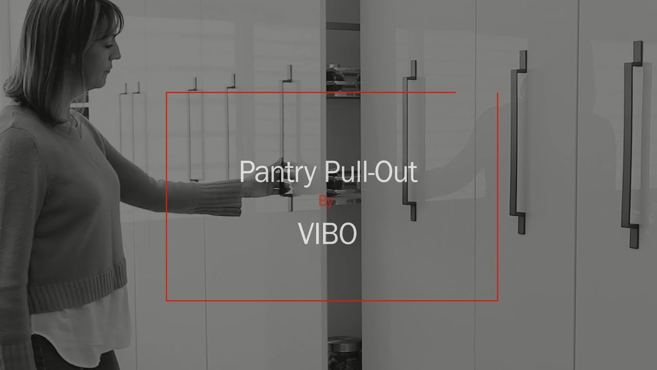 Pantry Pull-Out By VIBO - YouTube