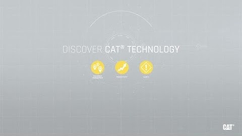 Cat® Construction Technology Asset Tracking