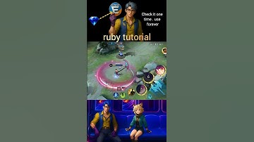 ruby tutorial and trick mlbb mobilelegends create by master sohrab 👉 mlbbiranofficial #mlbb #млбб