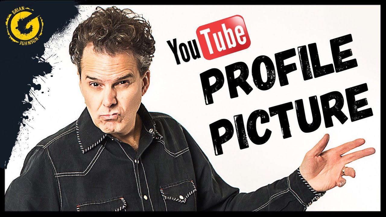 YouTube Profile Picture Tutorial YouTube