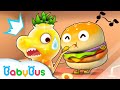 Гамбургер🍔 и картофель фри🍟 | Детские песенки про еду | Сборник песенок и мультиков | BabyBus