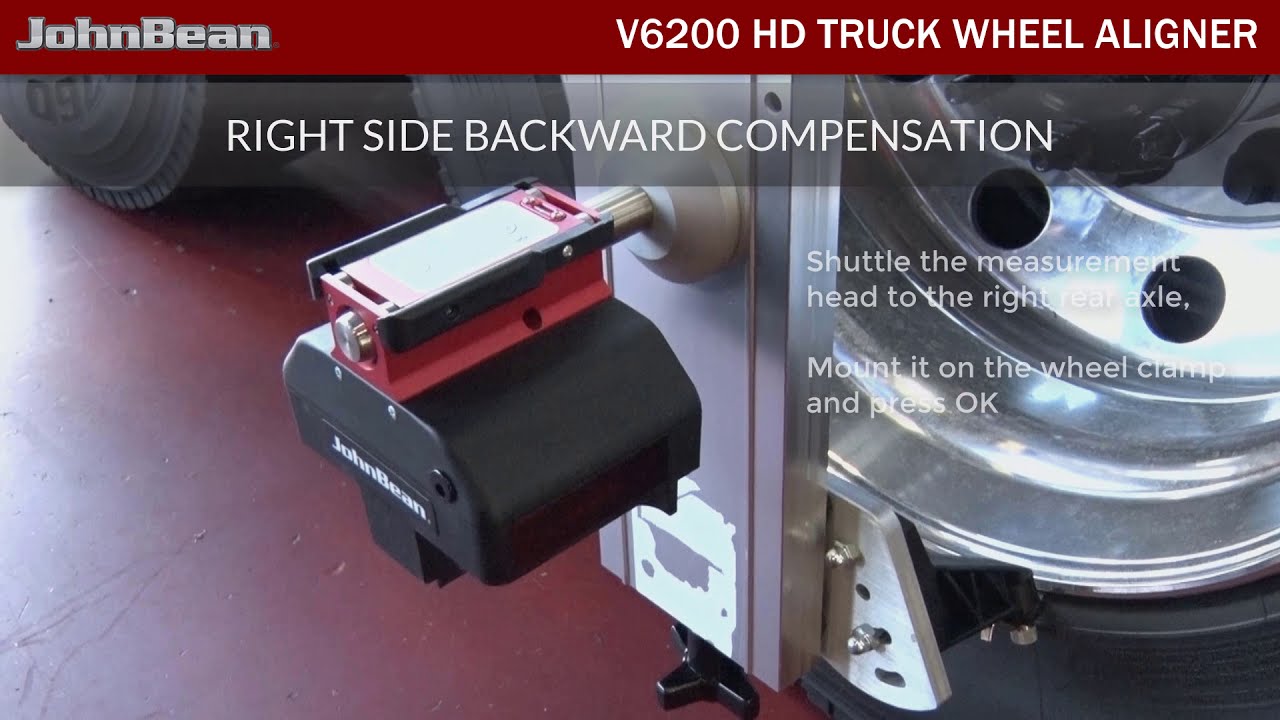 V6200 HD TRACTOR AND TRAILER WHEEL ALIGNMENT MACHINE YouTube