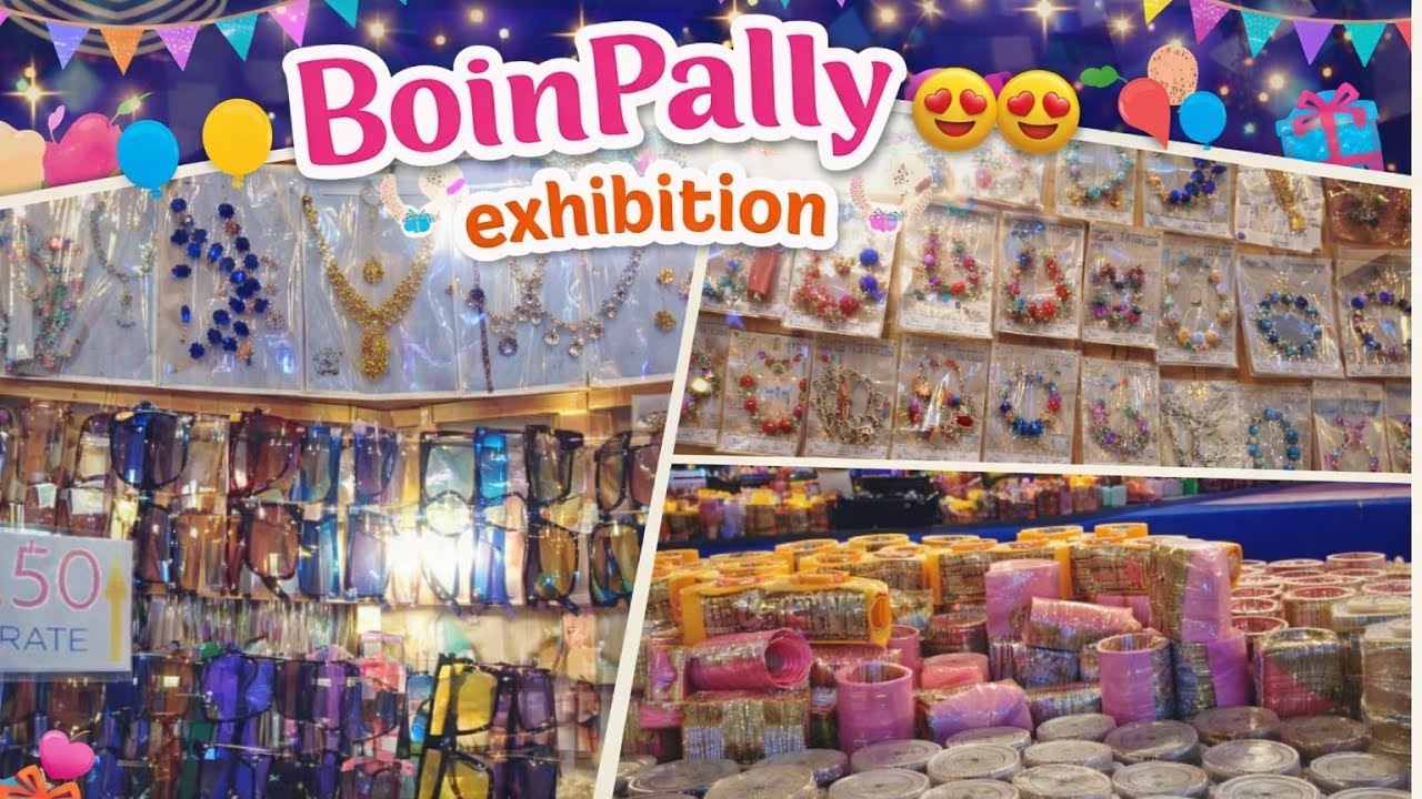 BoinPally exhibition 😍😍#hyderabad #exhibition #viralvideo #trending 