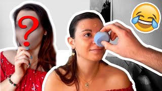 MY BOYFRIEND DOES MY MAKE UP | en mode confinement | Hyacinthe