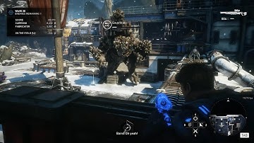 Gears 5 Horde on "Icebound" Master difficulty wave 1-50 Marksman E-day hype #17