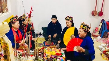 Hát then rất hay, quá hải đón vía. Then Lường, Hồng, Liền, Mới. Lễ chuộc cốc pháp. P7