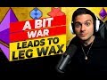 When a Live Twitch Bit War Leads to Me Having To Wax My Legs | Nagzz and Chat Reactions