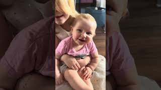 Baby Kayla Cuddling In Her Big Sisters Lap Sweetest Bond Ever