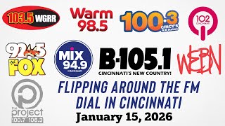 Flipping Around the FM Dial in Cincinnati