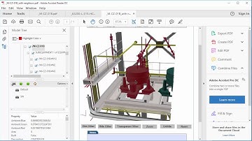 Intelligent 3D PDF Exporter for Navisworks
