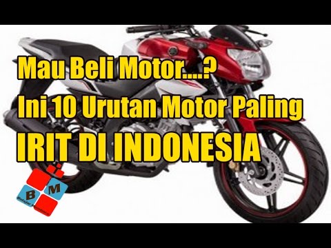 10 Motor  Paling  Irit  Di Indonesia YouTube