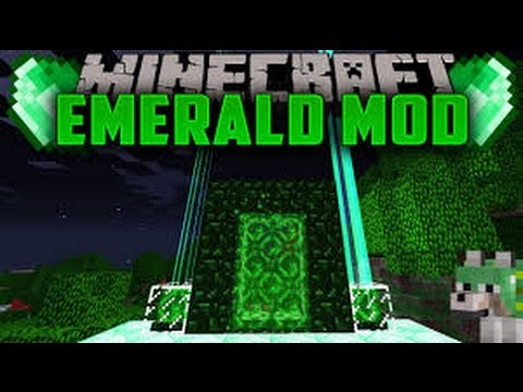 Emerald Mod Minecraft 1.7.10 - YouTube