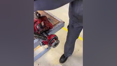 Tuto les bonnes étapes pour réaliser un bon filetage sur tube acier