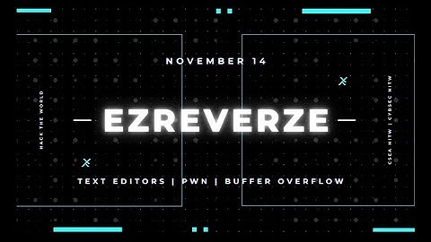 Binary Exploitation & Reverse Engineering Tutorial | EZREVERZE Workshop Day 3