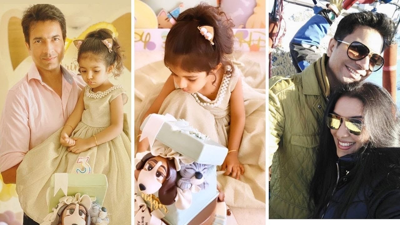 Actress Asin daughter Arin Rayn 3rd Birthday Celebration | Actress Asin Family - YouTube