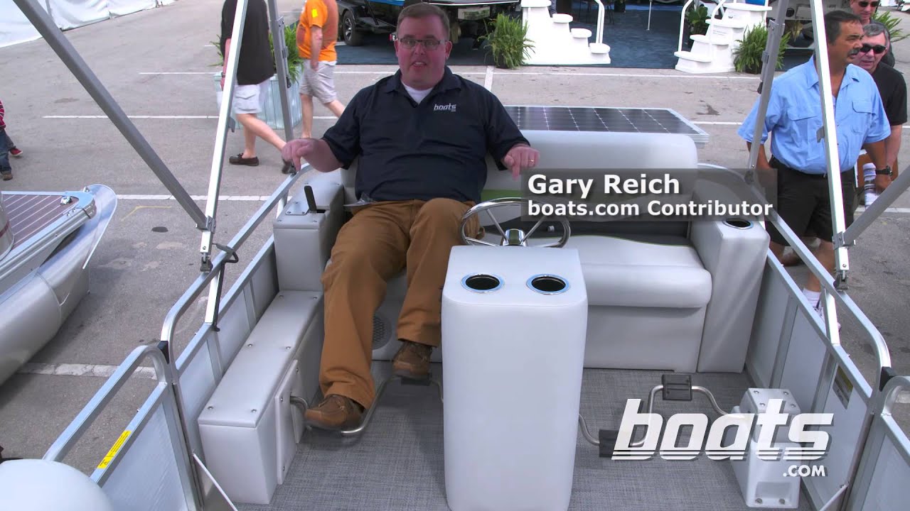 2014 Paddle Qwest 16 Pontoon Boat: First Look Video - YouTube
