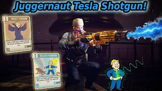 The WEIRDEST New Tesla Rifle in Fallout 76! Updated Night Light Build!