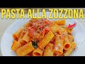 How to Make PASTA ALLA ZOZZONA - The Cousin of Carbonara who Likes Red Sauce