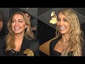 GRAMMYs: Brandi and Tish Cyrus Preview Miley&#39;s Flowers Performance (Exclusive)